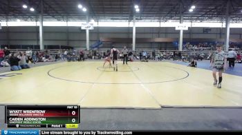 126 lbs Champ. Round 2 - Wyatt Wrenfrow, Weiser Wolverine Wrestle vs Caiden Addington, Sandpoint Middle School
