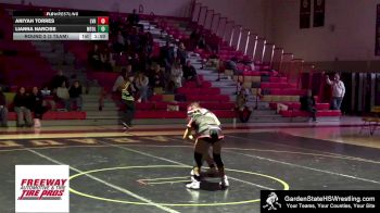107 lbs Round 2 (3 Team) - Lianna Narcise, Mount Olive/Randolph vs Aniyah Torres, Lenape Valley/Hopatcong