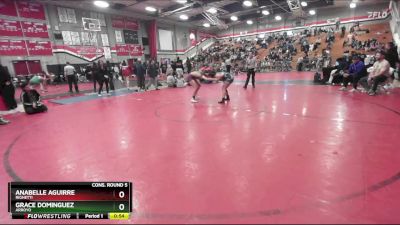 140 lbs Cons. Round 5 - Anabelle Aguirre, Righetti vs Grace Dominguez, Arroyo