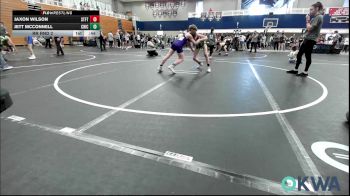 96-100 lbs Rr Rnd 2 - Jaxon Wilson, Standfast vs Jett McConnell, Chickasha Youth Wrestling