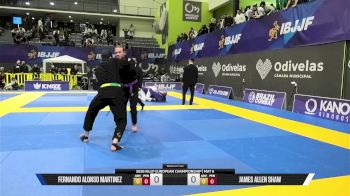 James Allen Shaw vs Fernando Alonso Martinez 2026 European Jiu-Jitsu IBJJF Championship