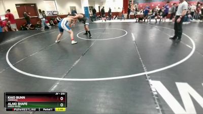 215 lbs Champ. Round 2 - Alaki Shafe, Green River vs Kaio Bunn, Sheridan