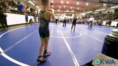 64 lbs Round Of 16 - Wyatt Bunch, Claremore Wrestling Club vs Gabriel Grass, Springdale Youth Wrestling Club