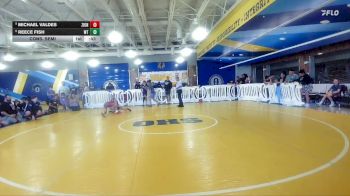 85 lbs Cons. Semi - Michael Valdes, Maximum Performance vs Reece Fish, Well Trained