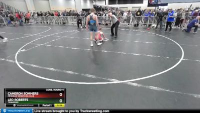 150 lbs Cons. Round 4 - Leo Roberts, Tennessee vs Cameron Sommers, Franklin Wrestling Club