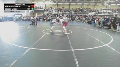 285 lbs Round Of 32 - Brady Bekkenhuis, Arlington vs Cooper Myers, Waterford