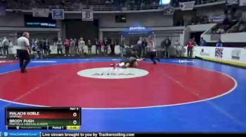 1 lbs Semifinal - Brody Pugh, Prattville Christian Academy vs Malachi Goble, Ohatchee