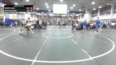 165 lbs Cons. Round 3 - Joseph Luna, Selma vs David Muxlow, Kingsburg