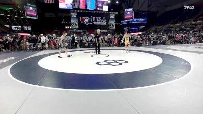 120 lbs Champ. Rd Of 128 - Dalton Stragand, PA vs Hendrix Schwab, IA