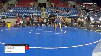 170 lbs Cons 32 #1 - Elijah Meinhard, Ohio vs Kameron Moss, Utah