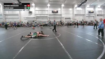 155 lbs Round 4 (8 Team) - Rhyder Obenrader, Wrecking Crew Black vs Kaiden Kash, CrossRoads Wrestling