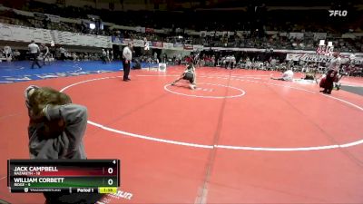 144 lbs Semis & Wb (16 Team) - Jack Campbell, Nazareth vs William Corbett, Ridge