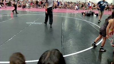 59 lbs Round 2 (4 Team) - Alaina Saavedra, Top Rank vs Baizyl Fitch, Revival Misfits