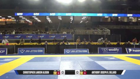 Anthony Joseph R. Dillard vs Christopher Landon Alison 2026 Pan Jiu Jitsu IBJJF Championship