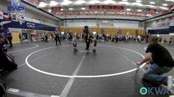 40 lbs Quarterfinal - Asher King, Clinton Youth Wrestling vs Chase Marsh, Noble Takedown Club