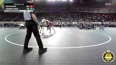 B3A-165 lbs Quarterfinal - Sean Moore, Warner vs Andrew Kukuk, Perry