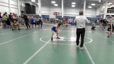 61 lbs Round Of 16 - Kenzie Rokas, Chelmsford vs Mario Rey, Granite State Generals