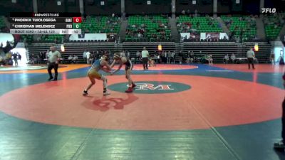 1A-4A 120 Cons. Round 3 - Phoenix Tuiolosega, Ohatchee vs Christian Melendez, Piedmont