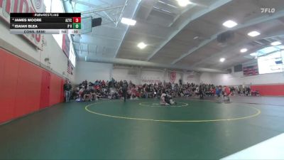 126 lbs Cons. Semi - Isaiah Blea, Piedra Vista vs James Moore, Aztec