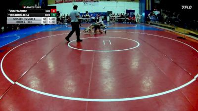 106 lbs Champ. Round 1 - Joe Pizarro, Bassett vs Ricardo Alba, Damien