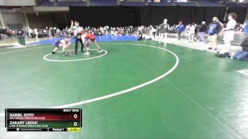 157 lbs Semifinal - Zakary LeDuc, Lake Stevens Wrestling Club vs Xariel Soto, Mat Demon Wrestling Club