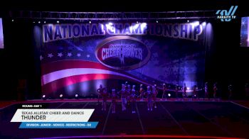 Texas Allstar Cheer and Dance - Thunder [2024 L1 Junior - Novice - Restrictions - D2 Day 1] 2024 Cheer Power Southern Nationals
