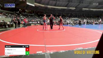 100 lbs Semifinal - Piper Weaver, Open Mats vs Kierra Keys, MilLard South Wrestling Club