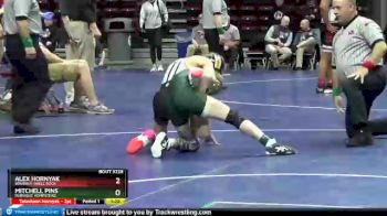 3 lbs Cons. Round 2 - Mitchell Pins, Dubuque Hempstead vs Alex Hornyak, Waverly-Shell Rock