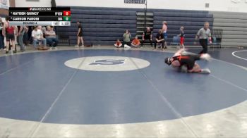 150 lbs Round 4 - Carson Faroni, Sublime Wrestling Academy vs Kayden Quincy, Post Falls High School Wrestling