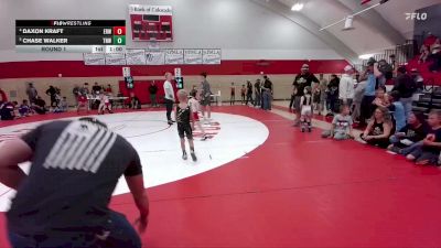 45-47 lbs Round 1 - Daxon Kraft, Eaton Reds WC vs Chase Walker, Top Notch WC