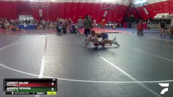 138 lbs Round 2 (4 Team) - Andrew McHugh, Roncalli vs Jarrett Galzki, Park Rapids