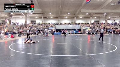 Girls 120 lbs Cons. Round 3 - Emily Tapia, Watertown High School vs Angel Robles, Clarksville High School