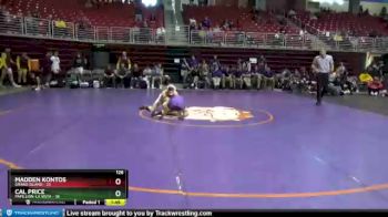 126 lbs Round 7 (8 Team) - Madden Kontos, Grand Island vs Cal Price, Papillion-La Vista