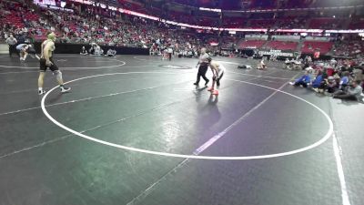 165 lbs Quarters - Haakon Peterson, Dodgeville vs Merek Windsor, Gale-Ett.-Tremp/Melrose-Min