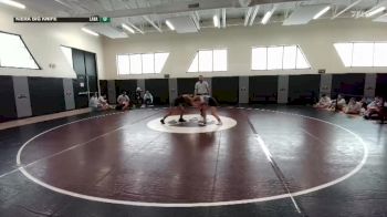 115 lbs Cons. Round 1 - Rosie Weiss, Cheyenne East vs Kiera Big Knife, Lander Valley