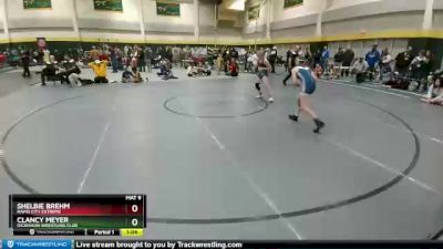124 lbs Cons. Round 1 - Shelbie Brehm, Rapid City Extreme vs Clancy Meyer, Dickinson Wrestling Club