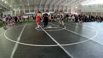 132 lbs Semis - JAX BRUENING, Patriot Wrestling vs Jax Mescher, Idaho