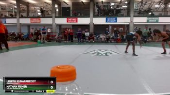 117-123 lbs Cons. Round 2 - Lohith Kunapareddy, Oswego (East) vs Nathan Fisher, Young Warrior WA