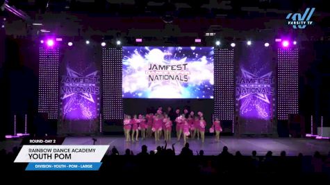 Rainbow Dance Academy - YOUTH POM [2025 Youth - Pom - Large Day 2] 2025 JAMfest Dance Super Nationals