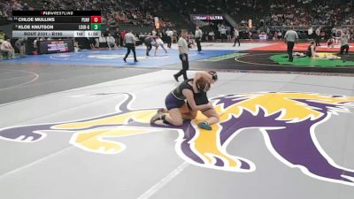 Champ. Round 1 - Kloe Knutson, Louisville vs Chloe Mullins, Plainview/Osmond