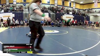 100 lbs. Cons. Round 4 - Hanna Egley, Nixa vs Cydni Buchanan, Washington