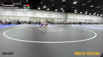 90 lbs Semifinal - Jaxon Kramer, Untouchables 14u Purple vs Declan Rickel-Ceuz, Washington 14U