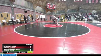 165 lbs Semifinal - Armando Renteria, Moorpark College vs Adrian Juarez, Bakersfield College