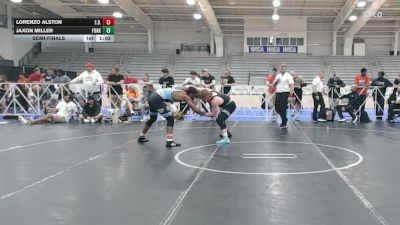 170 lbs Semifinal - Lorenzo Alston, E.D.I.T.H - HSB vs Jaxon Miller, Funk City - HSB
