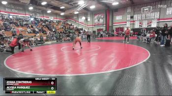 110 lbs Quarterfinal - Ayana Contreras, Orange Vista vs Alyssa Marquez, Chaffey