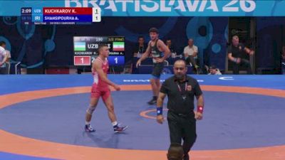 55 kg 1/2 Final - Khojiakbar Kuchkarov, Uzbekistan vs Armin Shamsipourhaji, Iran