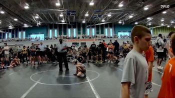 76 lbs Finals (8 Team) - Brooks Gilson, Cocoa Beach WC vs Adyen Rubino, Team Barracuda