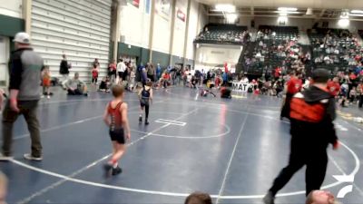 46 lbs Semifinal - Jaxon Peterson, 2TG vs Corbyn Zitek, Cavalry Wrestling Club