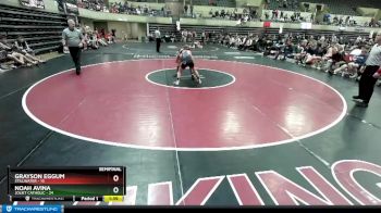 106 lbs Semis & 1st Wrestleback (8 Team) - Grayson Eggum, Stillwater vs Noah Avina, Joliet Catholic