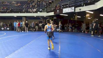 75 lbs Cons. Rd Of 16 - Sutton Hawley, Keystone Kids Wrestling Club vs Liam King, Thoroughbred Wrestling Academy